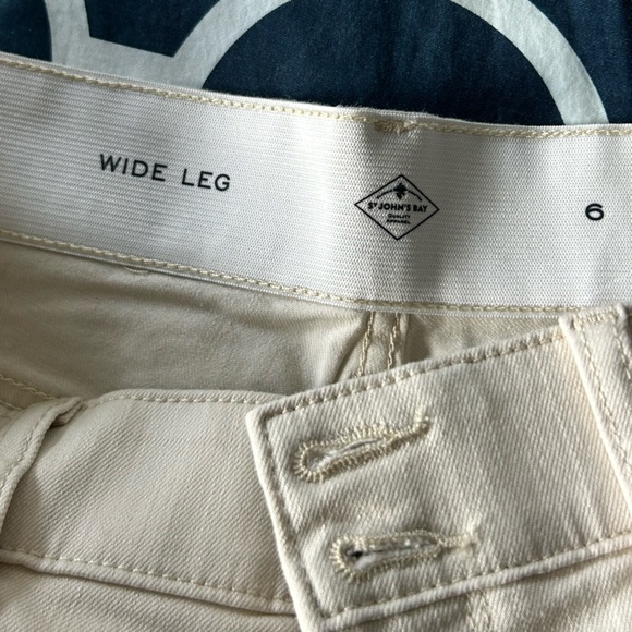 Wide leg beige pants - Picture 5 of 6